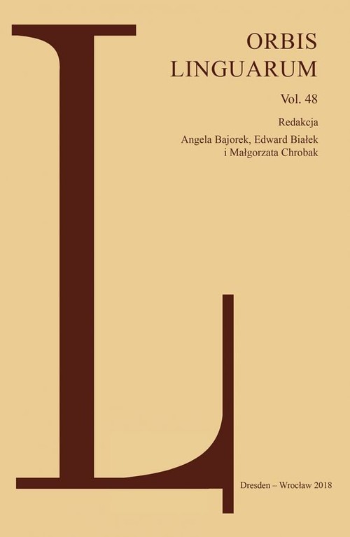 Orbis Linguarum vol.48