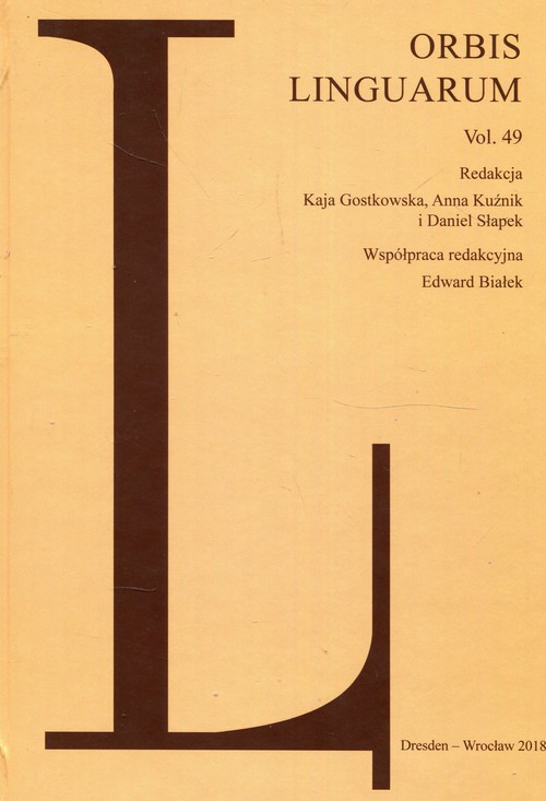 Orbis Linguarum vol.51