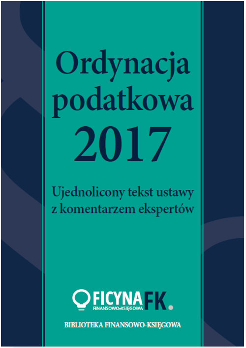 Ordynacja podatkowa 2017