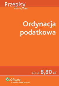 Ordynacja podatkowa