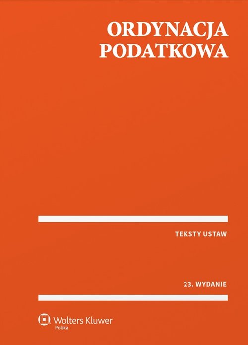 Ordynacja podatkowa