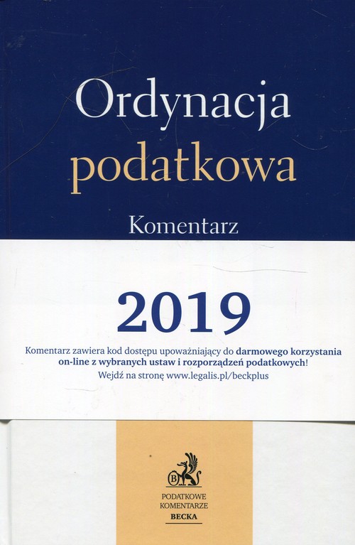 Ordynacja podatkowa Komentarz