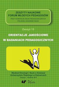 Orientacje jakościowe w badaniach pedagogicznych. Zeszyt 15