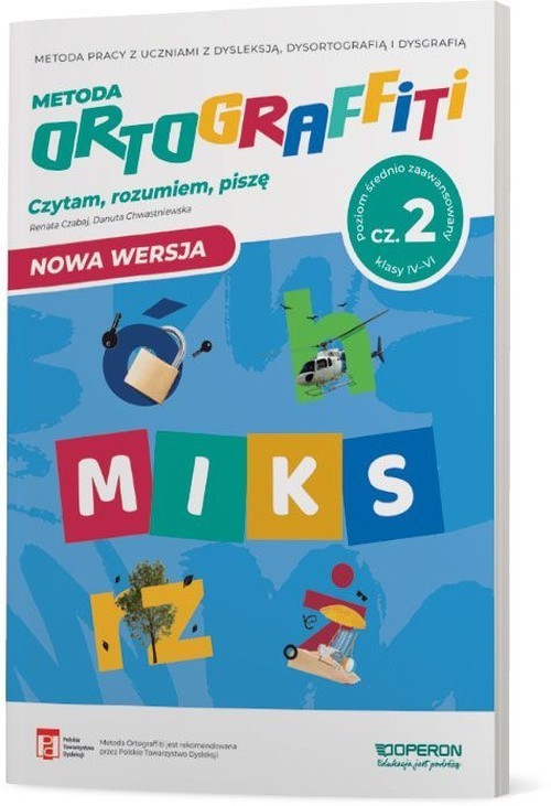 Ortograffiti MIKS  Poziom średnio zaawansowany Część 2 Klasy  4-6