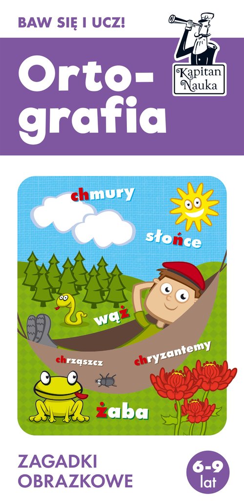 Ortografia 6-9 lat. Zagadki obrazkowe