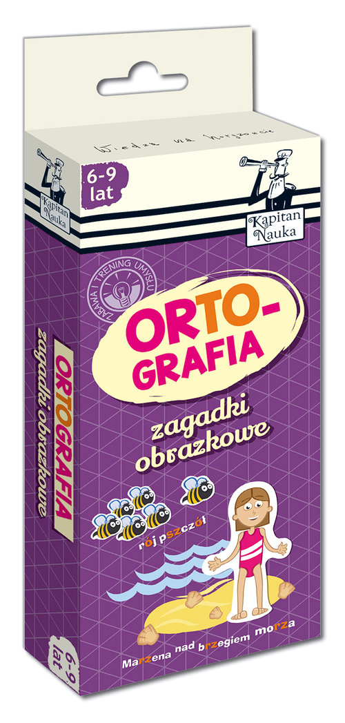 Ortografia 6-9 lat. Zagadki obrazkowe