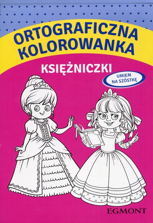 Ortograficzna kolorowanka Księżniczki