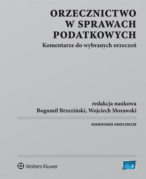 Orzecznictwo w sprawach podatkowych