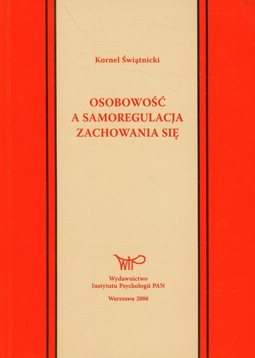 Osobowość a samoregulacja zachowania się