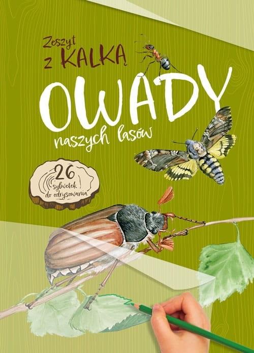 Owady naszych lasów Zeszyt z kalką