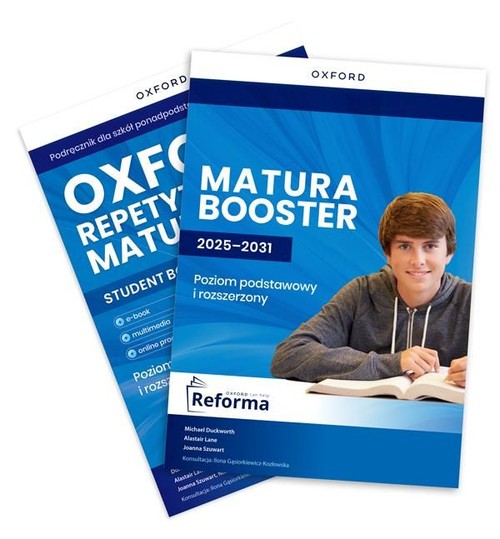 Oxford Repetytorium Maturzysty Poziom podstawowy z elementami rozszerzenia z dodatkiem Matura Booste