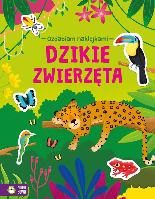 Ozdabiam naklejkami Dzikie zwierzęta