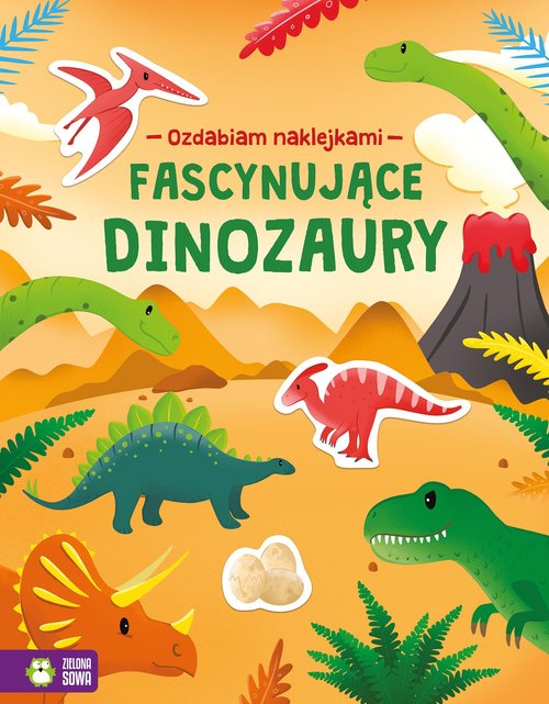 Ozdabiam naklejkami Fascynujące dinozaury