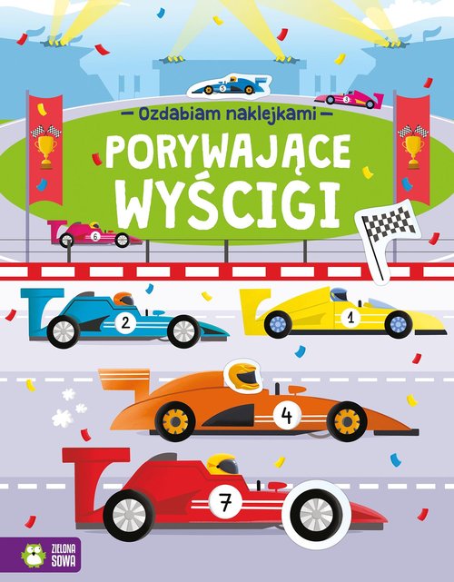 Ozdabiam naklejkami Porywające wyścigi