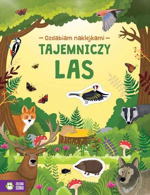 Ozdabiam naklejkami Tajemniczy las