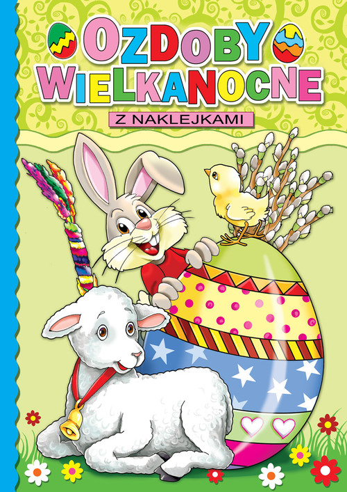 Ozdoby wielkanocne dla dzieci z naklejkami