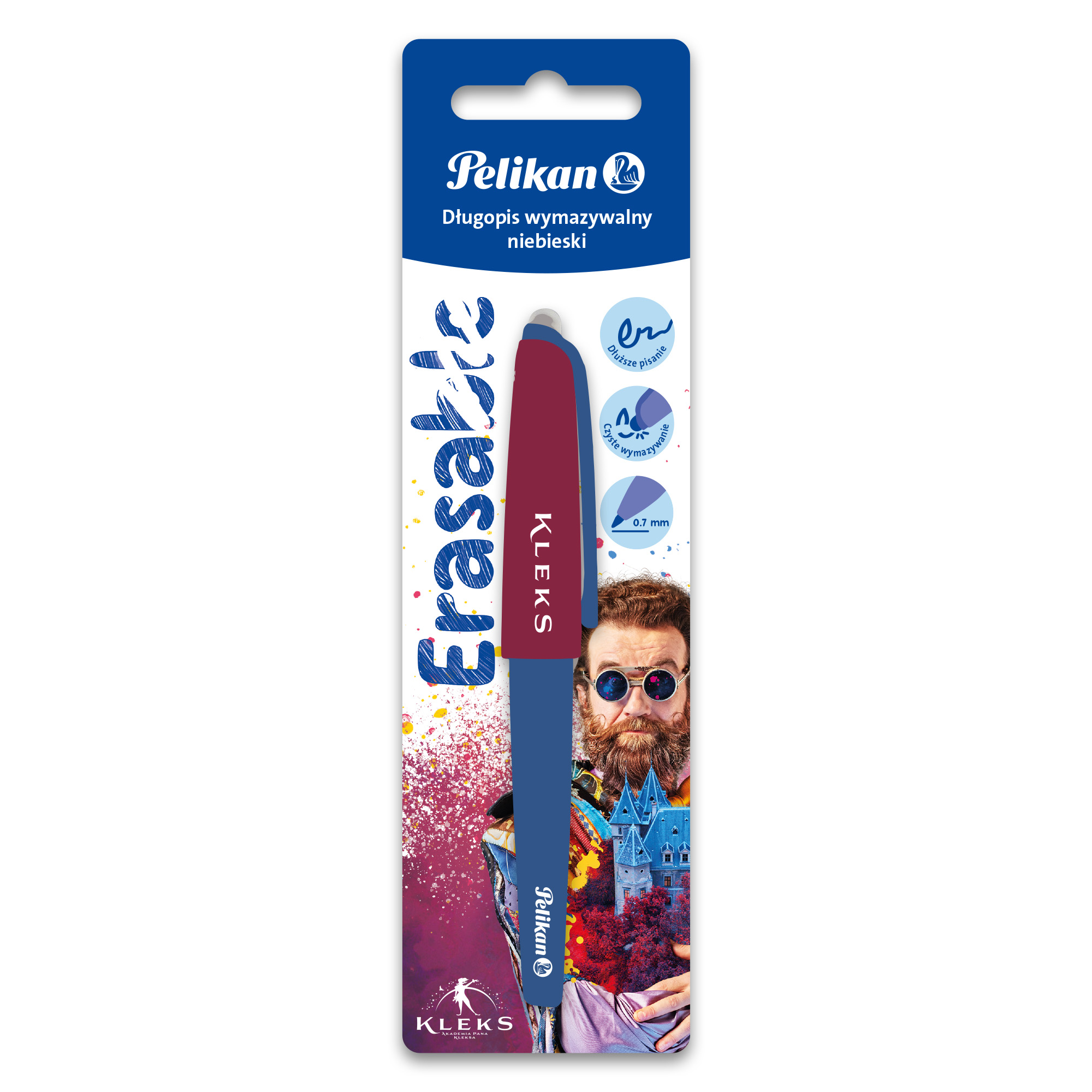Paczka Długopis wymazywalny Kleks 12 sztuk Pelikan