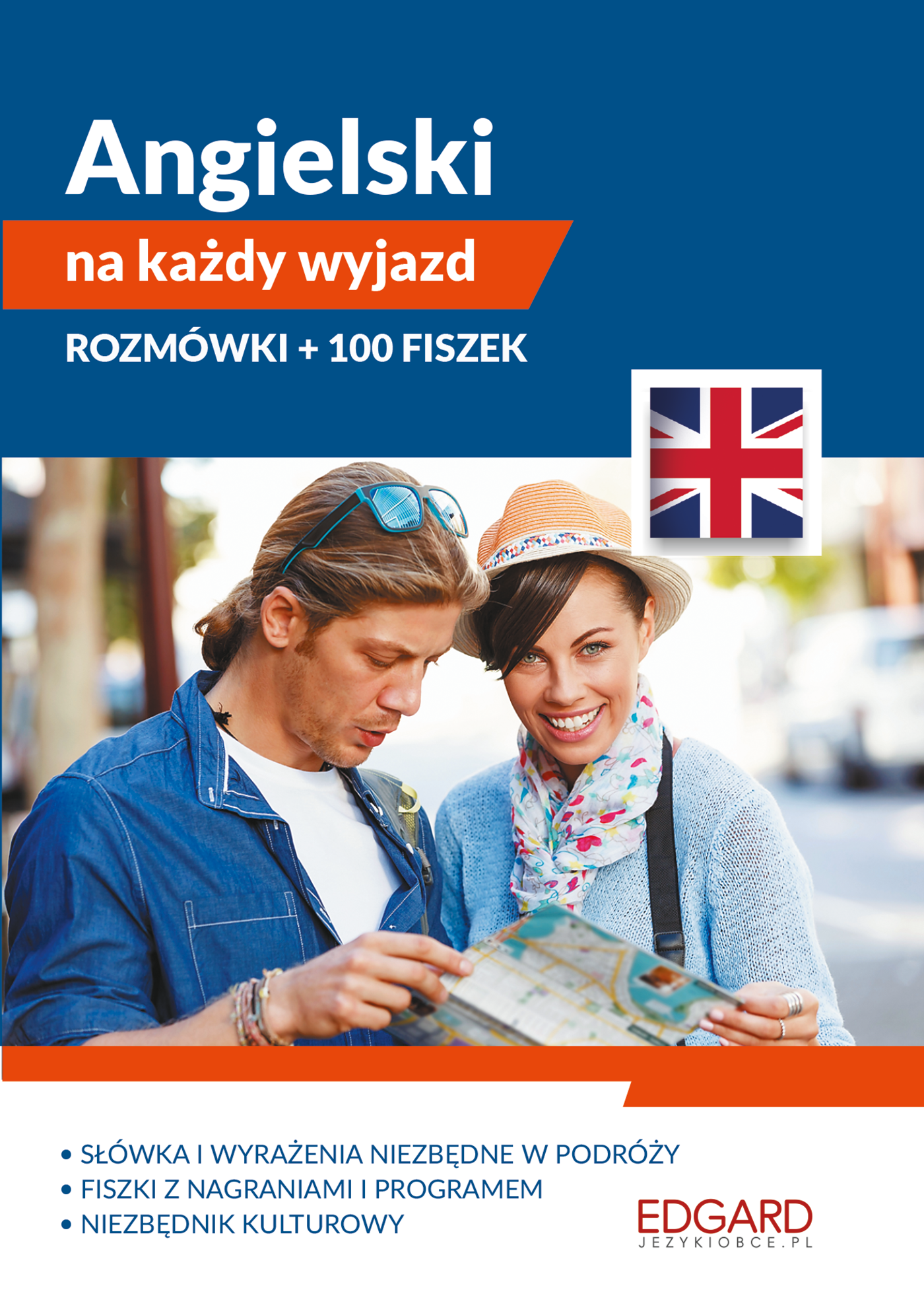Pakiet angielski na każdy wyjazd rozmówki / 100 fiszek