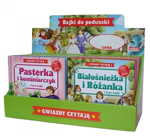 Pakiet bajki do poduszki + CD (30 książeczek)