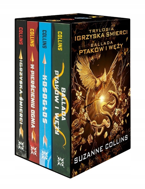 Pakiet Igrzyska śmierci Tom 1-4