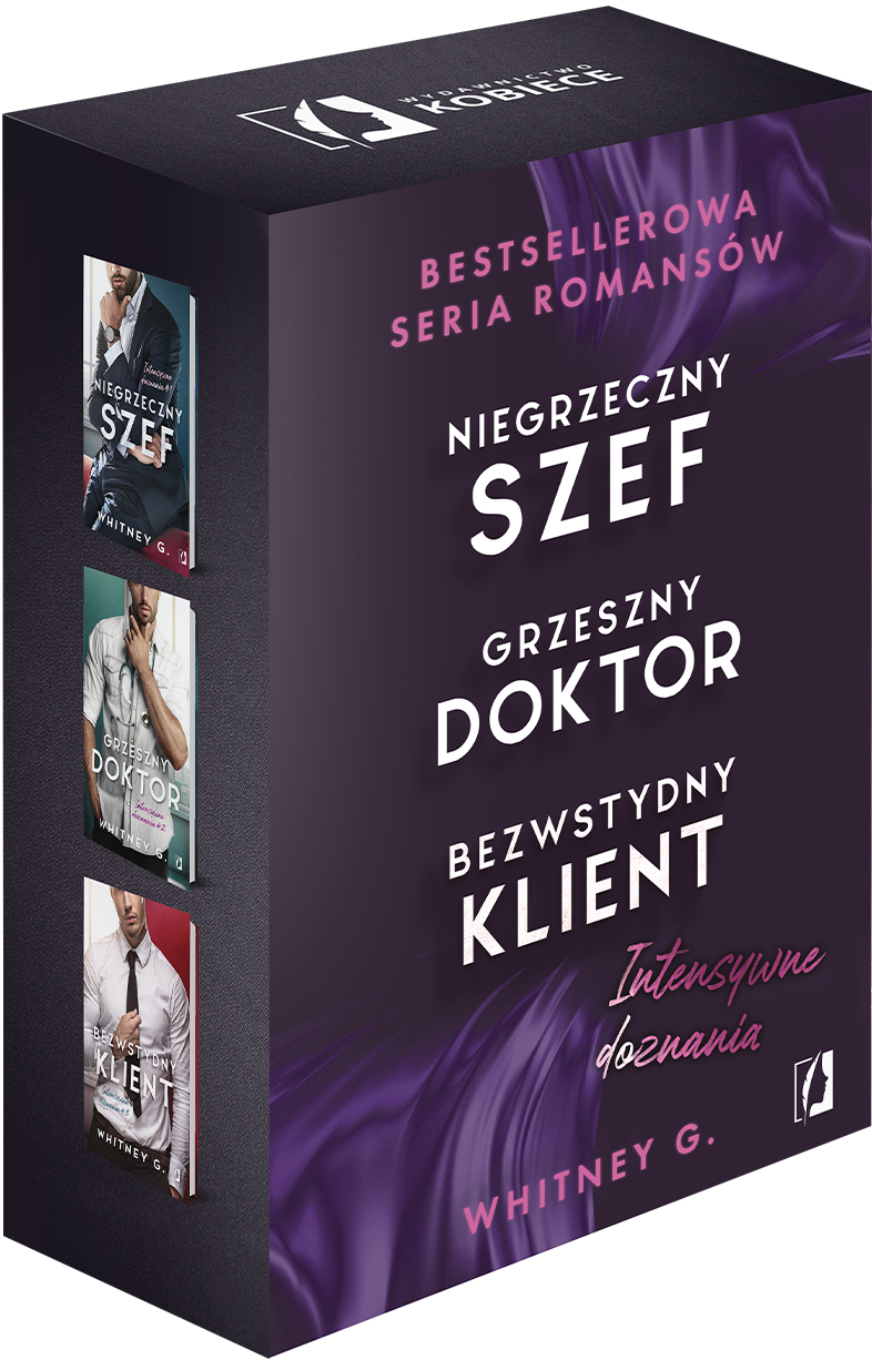Pakiet Intensywne doznania. Niegrzeczny szef / Grzeszny doktor / Bezwstydny klient
