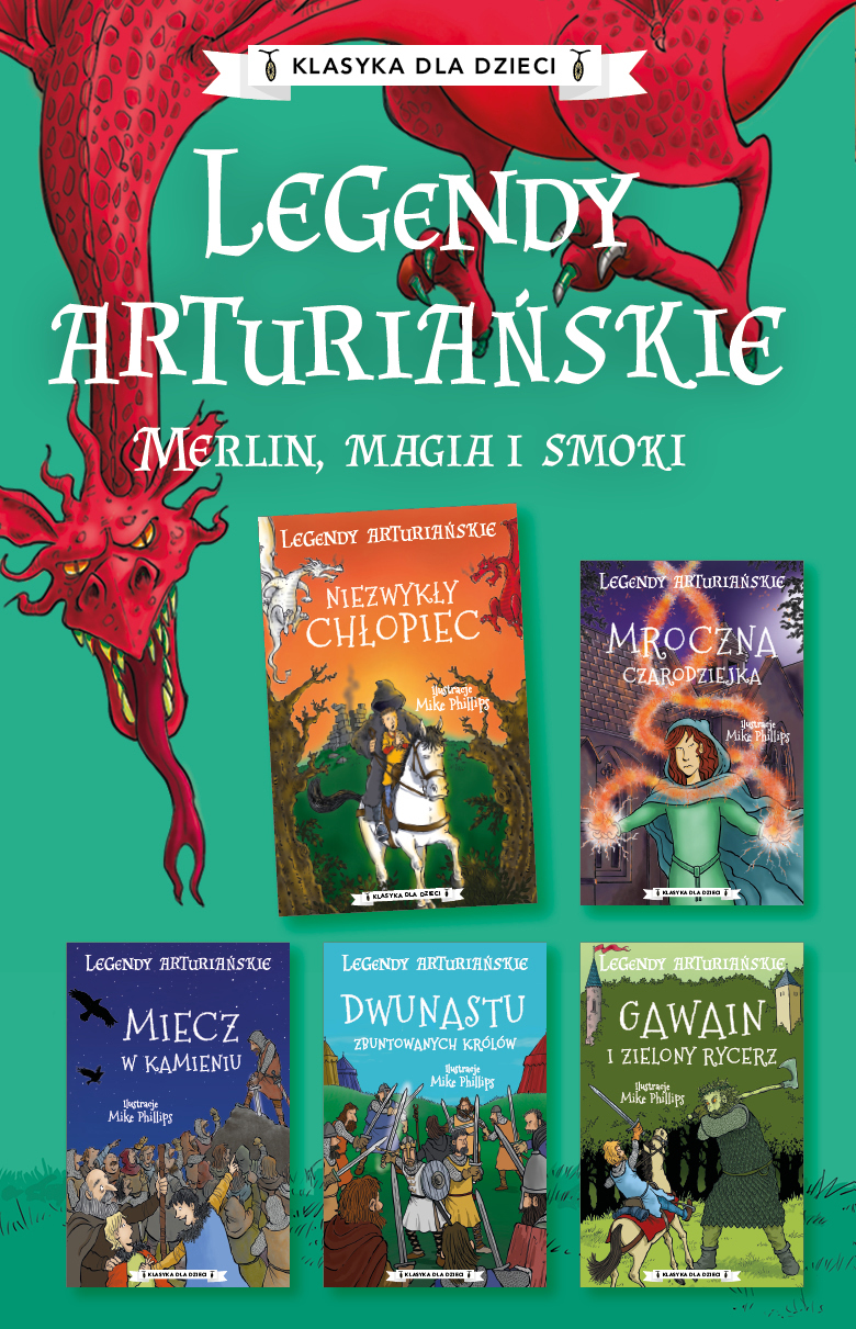 Pakiet Legendy arturiańskie Tomy 1-5