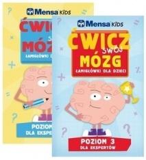 Pakiet Mensa Kids. Ćwicz swój mózg. Poziom 3-4