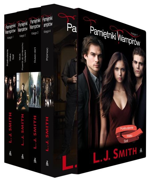 Pakiet: Pamiętniki wampirów Księga 1: Przebudzenie, Walka, Szał Księga 2: Mrok, Powrót o zmierzchu, Uwięzieni Księga 3: Dusze cieni Księga 4: Północ