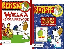 Pakiet Reksio. Wielka księga przygód + Reksio. Wielka księga ćwiczeń i zabaw