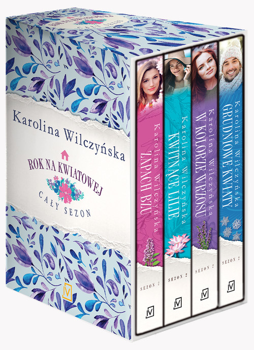 Pakiet Rok na Kwiatowej: Zapach bzu / Kwitnące lilie / W kolorze wrzosu / Grudniowe kwiaty