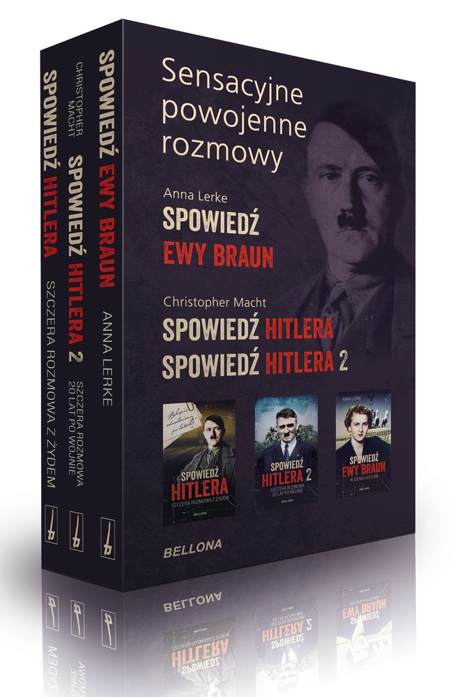 Pakiet Sensacyjne powojenne rozmowy / Spowiedź Ewy Braun / Spowiedź Hitlera / Spowiedź Hitlera 2