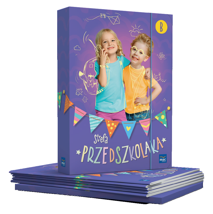 Pakiet Strefa przedszkolaka Poziom B Pięciolatek