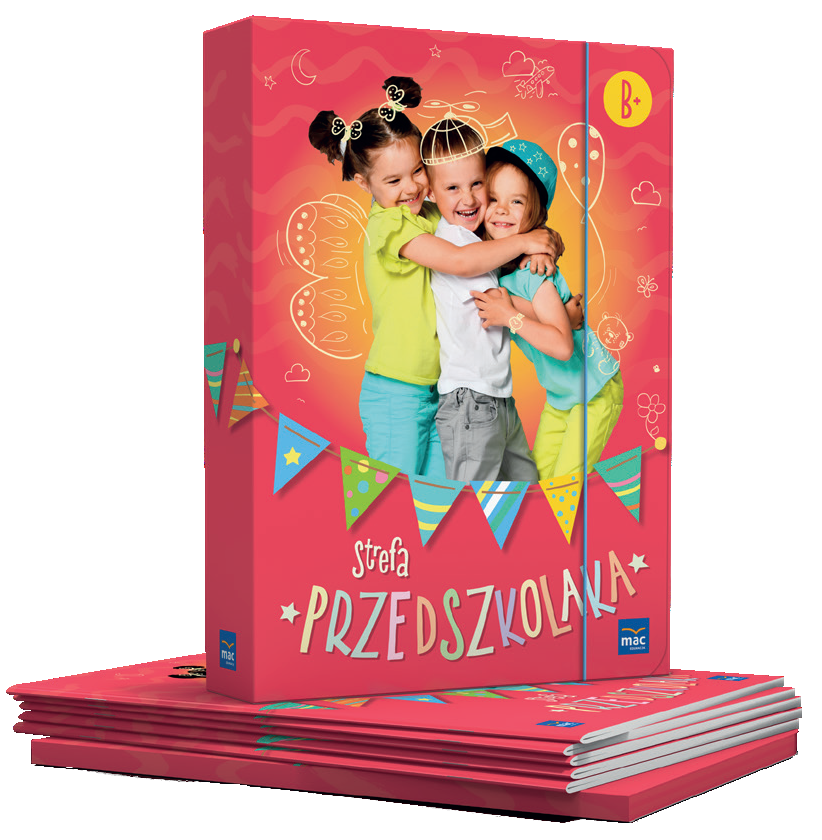 Pakiet Strefa przedszkolaka Poziom B+ Sześciolatek