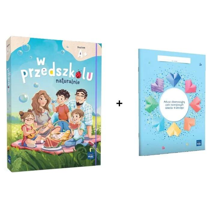 PAKIET Superpakiet W przedszkolu naturalnie. Poziom A+ Arkusz obserwacyjny cech rozwojowych dziecka