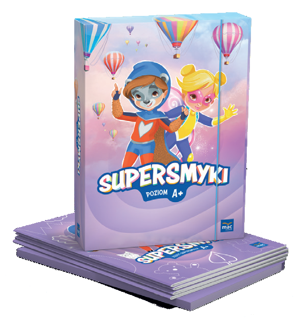 Pakiet Supersmyki Poziom A+ czterolatek