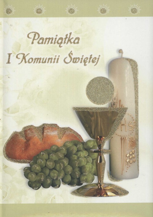 Pamiątka I Komunii Świętej /zielona/