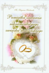 Pamiątka zawarcia sakramentalnego związku małżeńskiego