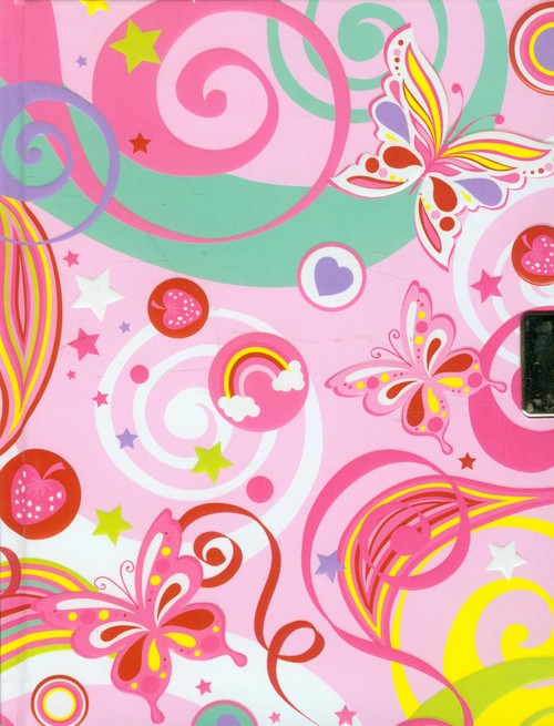 Pamiętnik zamykany Fantazyjne Motyle