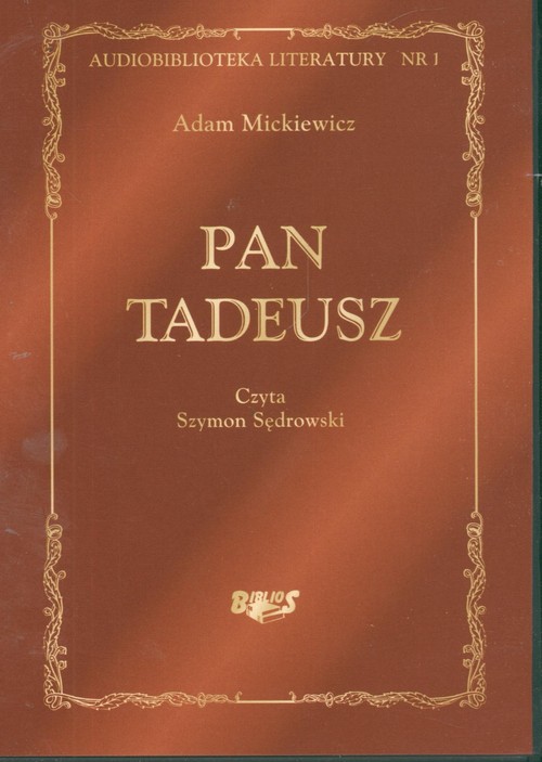 Pan Tadeusz - książka audio na CD (format MP3)