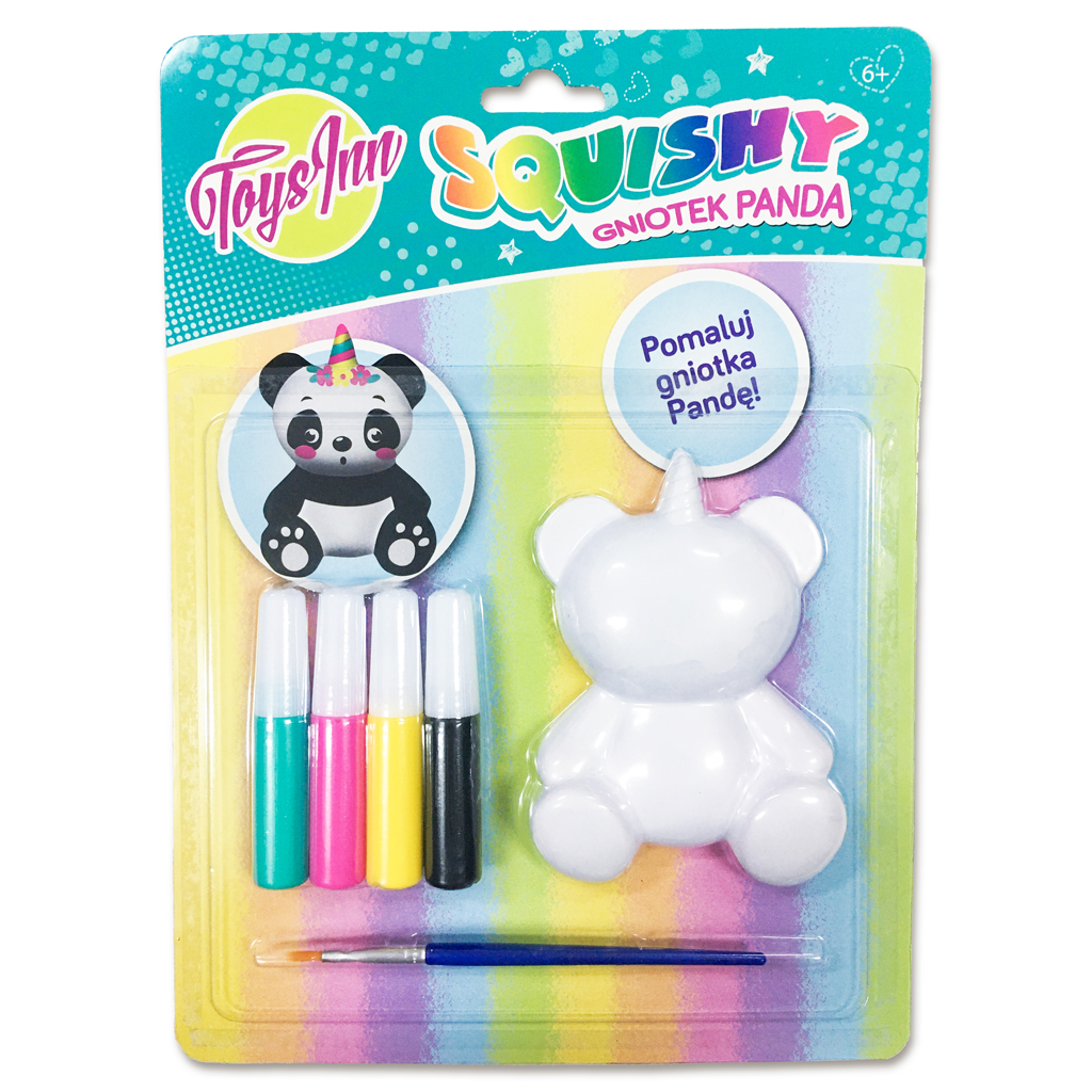 Panda squishy do malowania
