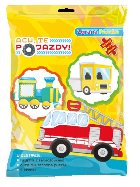 Park maszyn. Ach, te pojazdy. Zgrana paczka