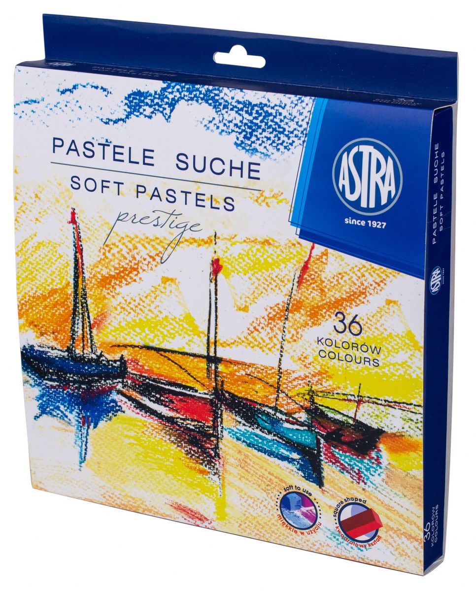 Pastele suche prestige Astra 36 kolorów