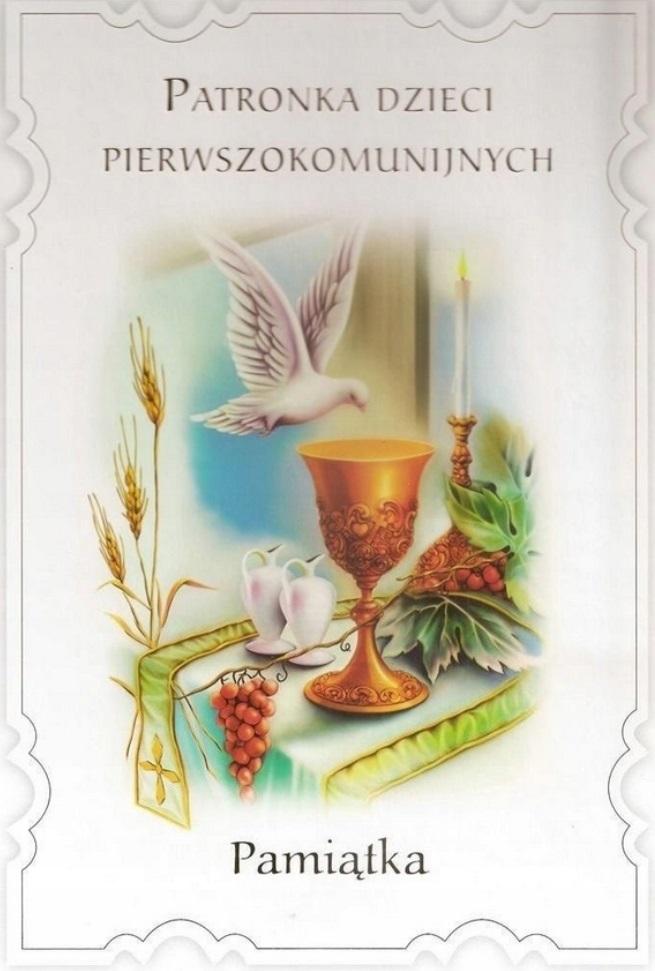 Patronka dzieci pierwszokomunijnych Pamiątka