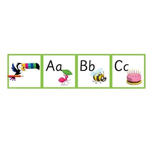 Penpals for Handwriting Alphabet Wall Frieze