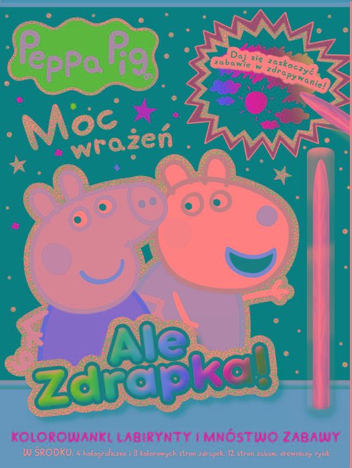 Peppa Pig. Ale zdrapka! cz. 4 Moc wrażeń
