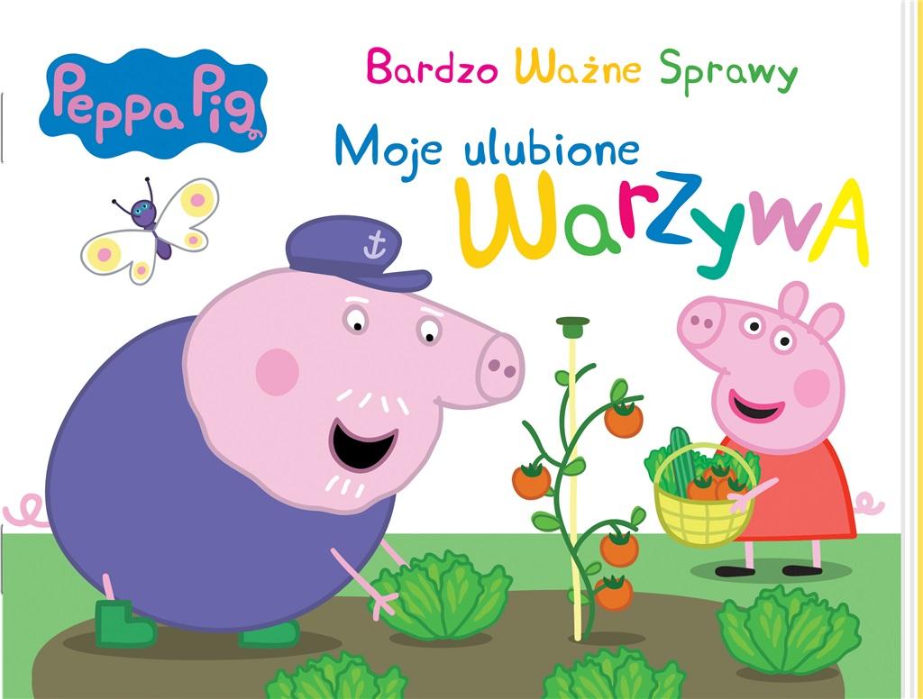 Peppa Pig Bardzo Ważne Sprawy Moje ulubione warzywa