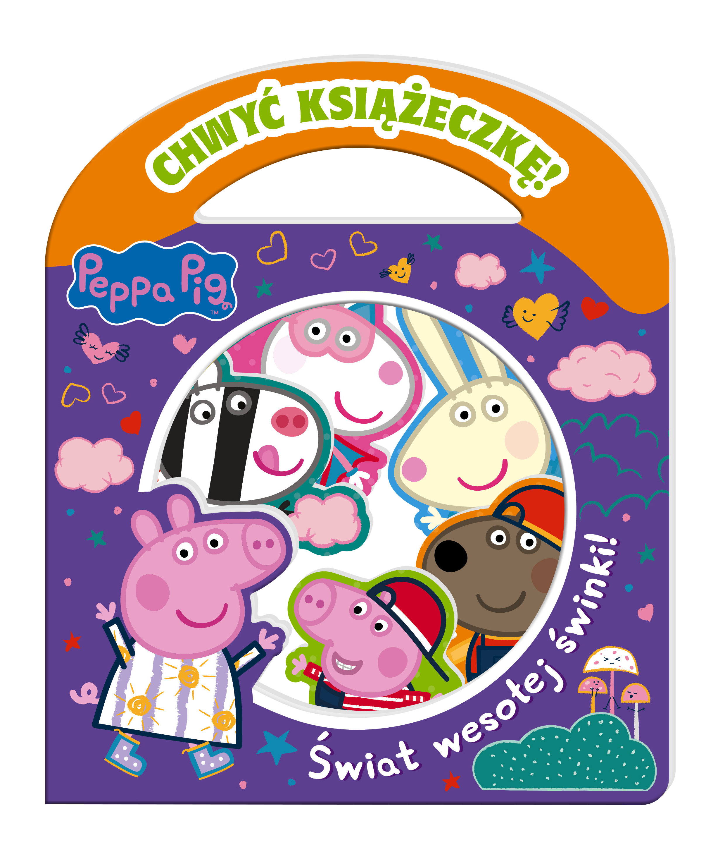 Peppa Pig Chwyć Książeczkę Świat wesołej świnki!