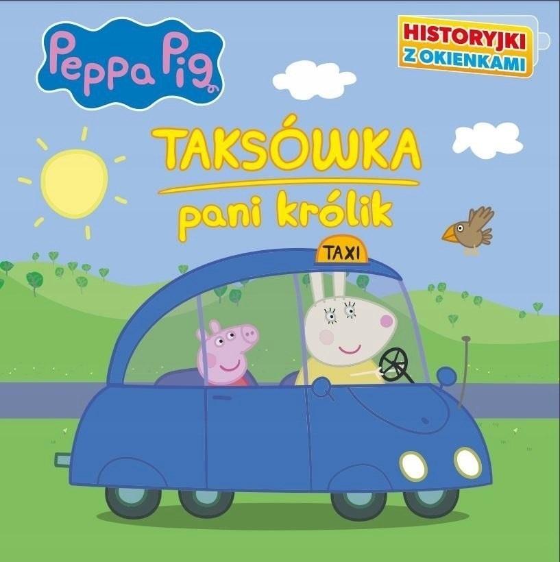Peppa Pig Historyjki z okienkami Taksówka Pani królik