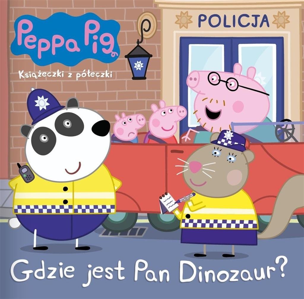 Peppa Pig Książeczki z półeczki. Gdzie jest Pan Dinozaur?
