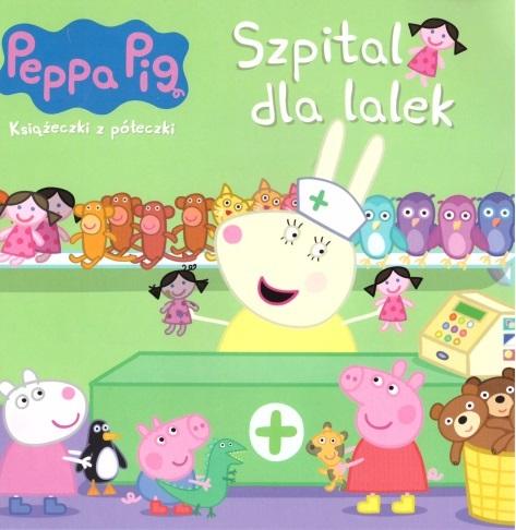 Peppa Pig Książeczki z półeczki Szpital dla lalek